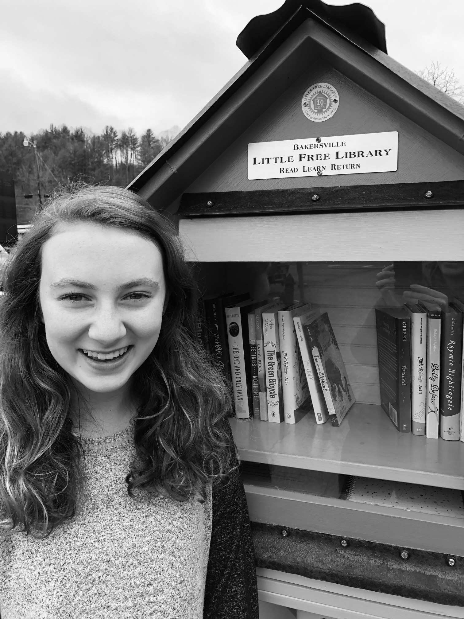 Roby Summerfield, Bakersville Little Free Library Steward