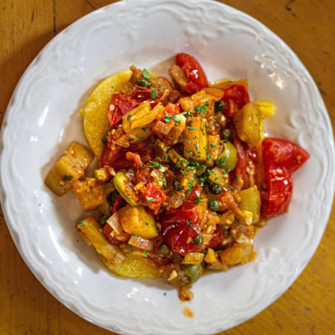 Caponata, a sweet and sour eggplant stew. (Photo submitted)