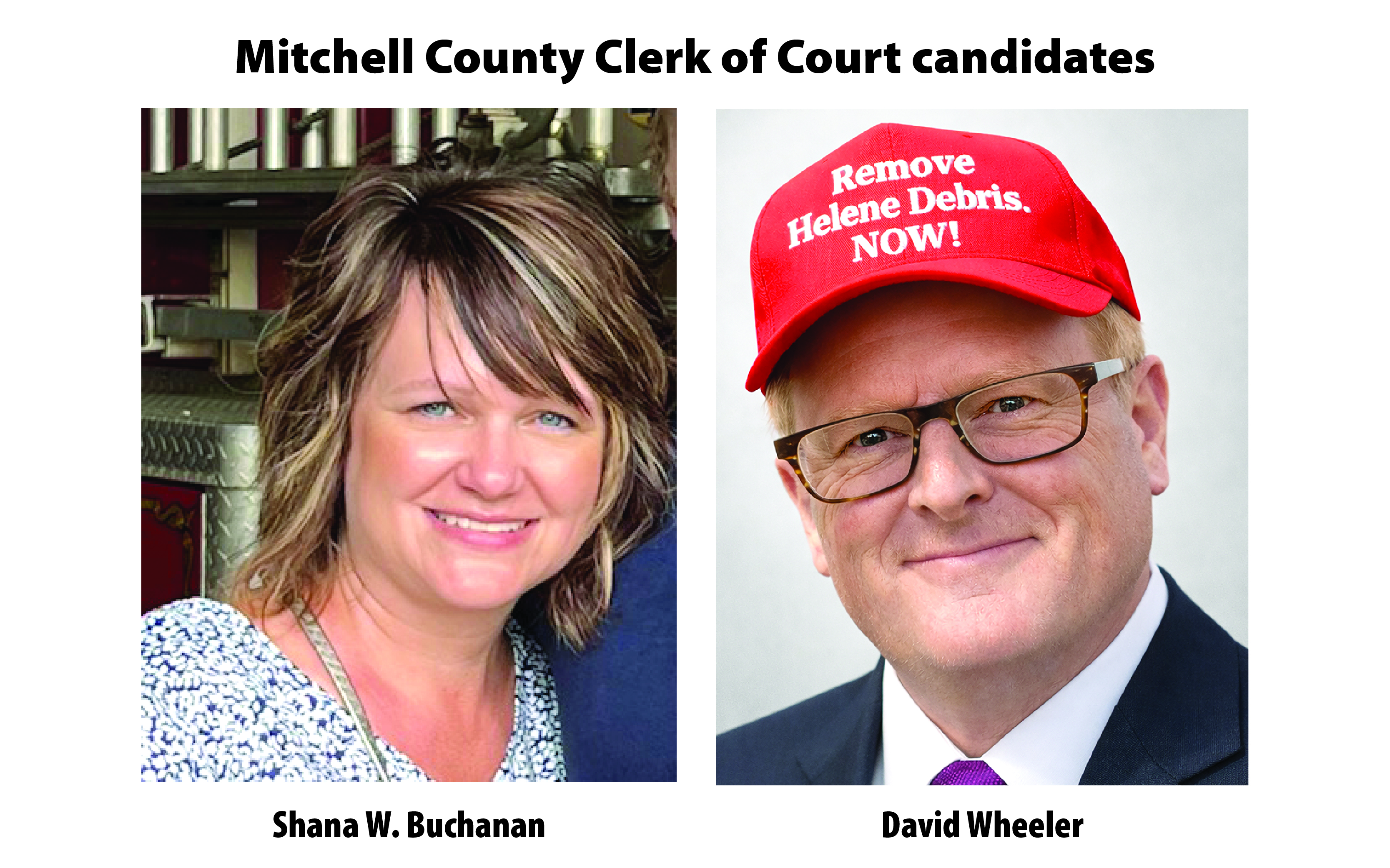 Two seeking Clerk of Court position