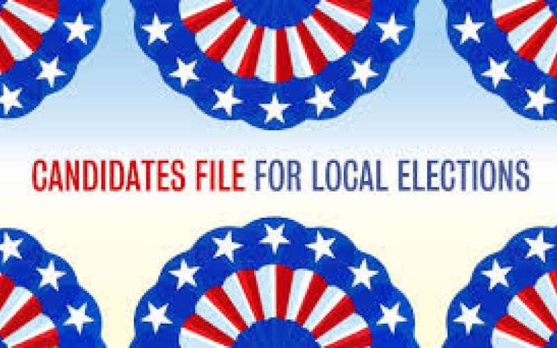 Candidate filings