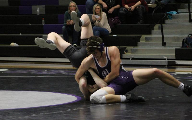 Mitchell wrestling