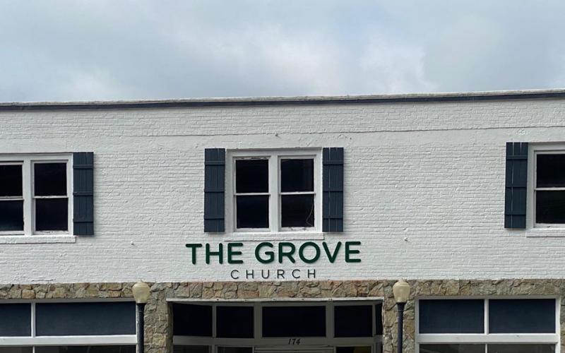 The Grove Church of Spruce Pine has settled into its new home on Upper Street in downtown Spruce Pine. (Photo submitted)