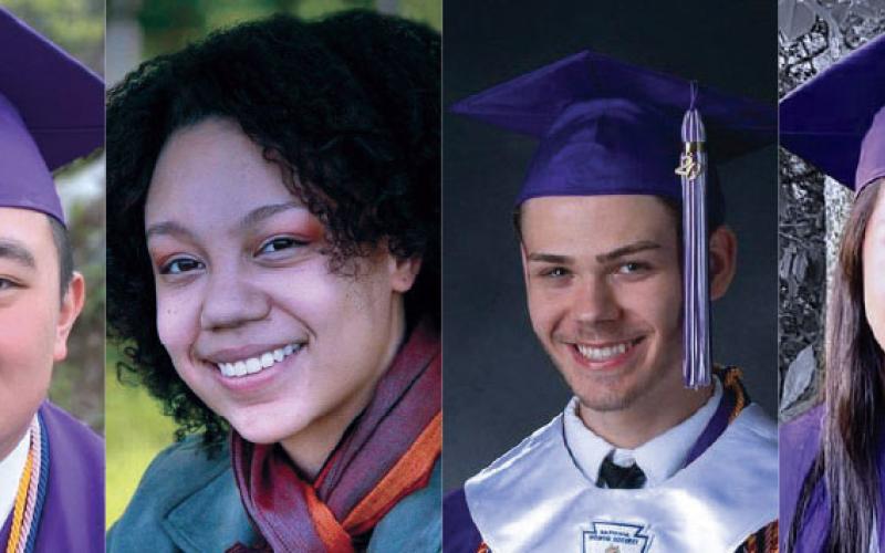 Local students Hunter Zheng, Kyndal Ringwood, Evan Briggs and Ruth Hurtado Urbina have been awarded college scholarships through the Kiwanis Club of Spruce Pine, the club announced earlier this month. 