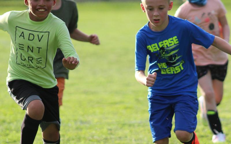 All athletes are required to fill out and sign a release form specifically written regarding COVID-19. Each student that signed up was provided a Mitchell Mountaineers face mask. 