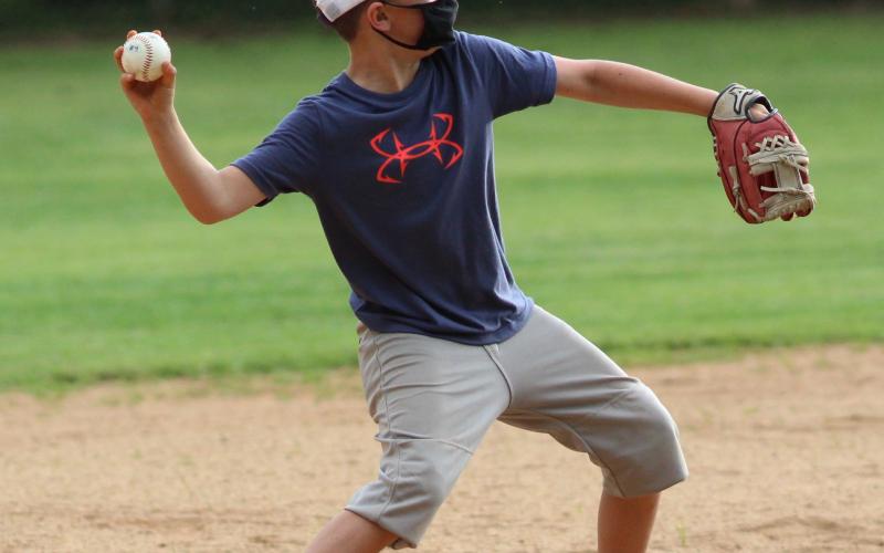 All athletes are required to fill out and sign a release form specifically written regarding COVID-19. Each student that signed up was provided a Mitchell Mountaineers face mask. 