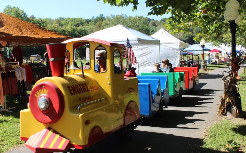 Attendees were treated to cool, sunny conditions for the free, day-long festival, which event organizers and Southern Ridge Cafe owners John and Harley Masters hope becomes an annual tradition. (MNJ photo/Cory Spiers)