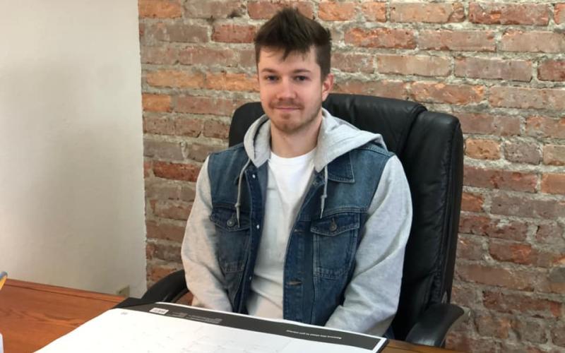 Sam McKinney, the new team member at Tree House Mountain Realty, never saw himself in real estate, but now that he is, he's excited for what the future holds.
