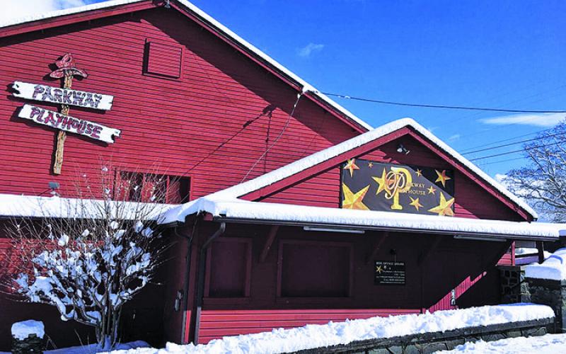 The Parkway Playhouse sits covered in snow earlier this year. There have been some changes at the Parkway Playhouse. (Submitted)