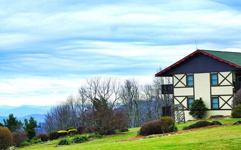 MNJ photo/Sarah Quintas - The inn stands as a historic retreat against the backdrop of the Blue Ridge Mountains.