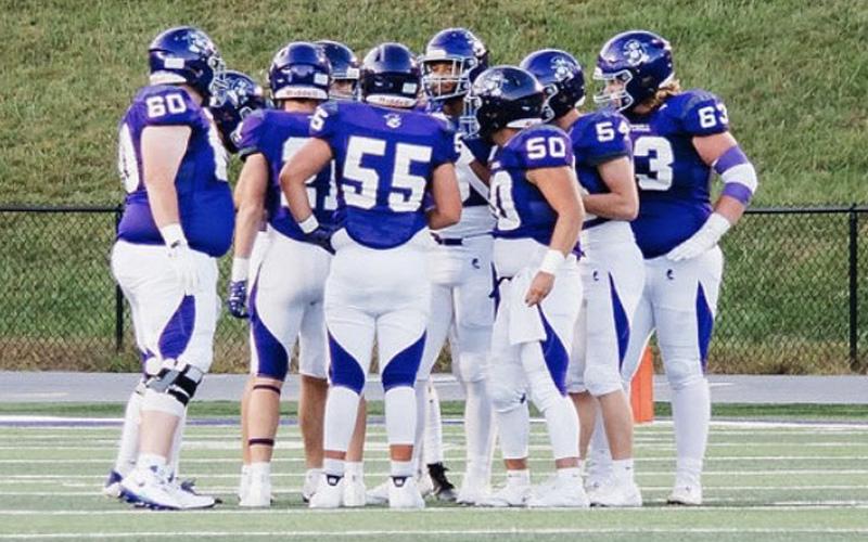 MNJ Photo/Blake Thayer.  The Mitchell Mountaineers came out on top Aug. 29 with a 35–21 win over the McDowell Titans.