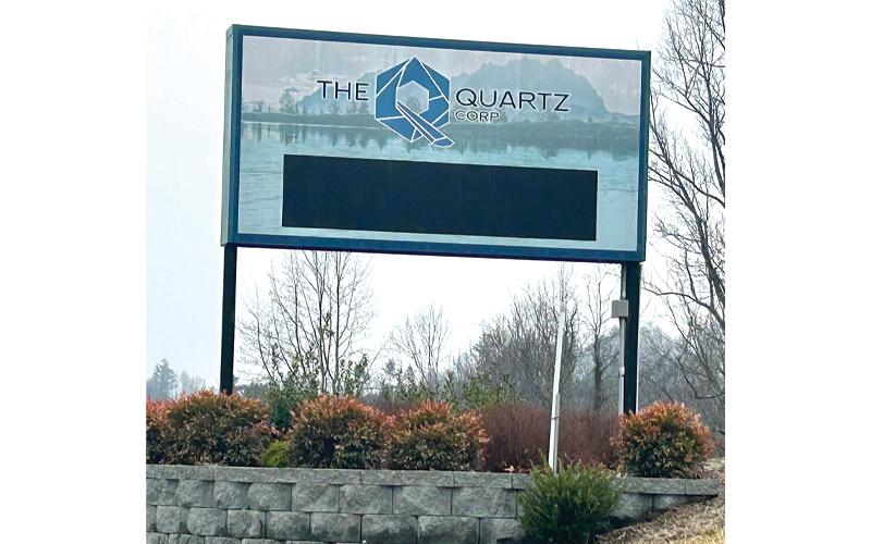 MNJ Photo/Noreen Nickolas.  The Quartz Corp’s headquarters is in Drag, Norway. Its history in Spruce Pine began in 1957, and after several name changes and acquisitions became The Quartz Corp in 2011. According to the company, it mines exceptionally pure quartz used in solar panels, semiconductors, and fiber-optic cables. Another co-product of its quartz processing is the naturally occurring mineral sodium feldspar used in ceramic tile, sanitary ware, and glass manufacturing.