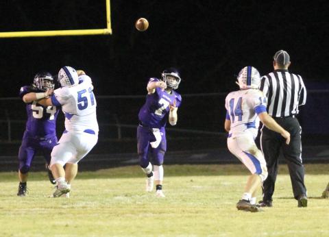 Mitchell defeated Polk 20-0 in the second round of the state football playoffs.