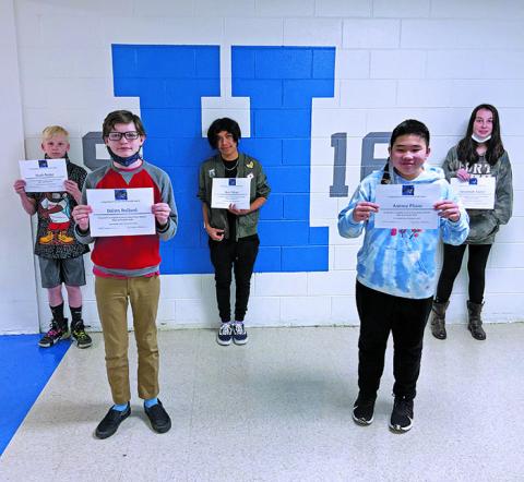 Harris Middle School earlier this month released its list of the latest winners of the Harris Award, which goes to students with the highest average in their group for math, reading, social studies or science. 
