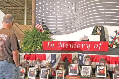 MNJ photos/Rachel Hoskins - There was no doubt that the theme of Buck Stove Corporation’s 50th anniversary was one of gratitude to the men and women of the U.S. Armed Forces.