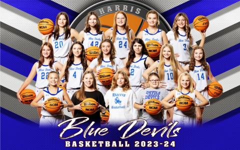 Photo submitted.  Front row:  Mia Dellinger, Ana Dellinger, Loren Baker, Kloe Daniell, Kynlee Buchanan.  Second row:  Joci McKinney, Lily Glenn, Cayma Farley, Londyn Nunez, Cailyn Banks, Jaylen Barnett. Third row:  Regan Woodlief, Ruthie Carter, Eden Daniell, Halle Ayers, Kinzie Wise