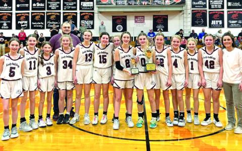 Photo submitted.  The 2023-2024 Lady Bulldogs.