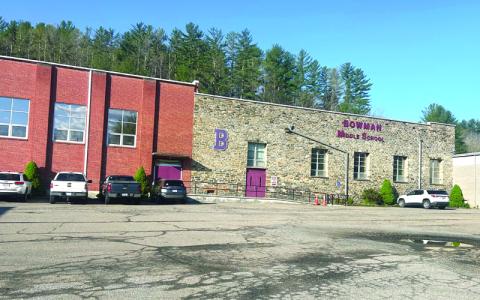 MNJ photo/Sarah Quintas. Bowman Middle School, soon to be transformed into a multi-use community and county hub.