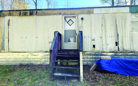Photo submitted. W.A.M.Y. recently secured a new residence for an elderly couple living in Mitchell County who faced the loss of their home due to severe structural issues and water access problems.