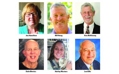 Candidates for county commissioner