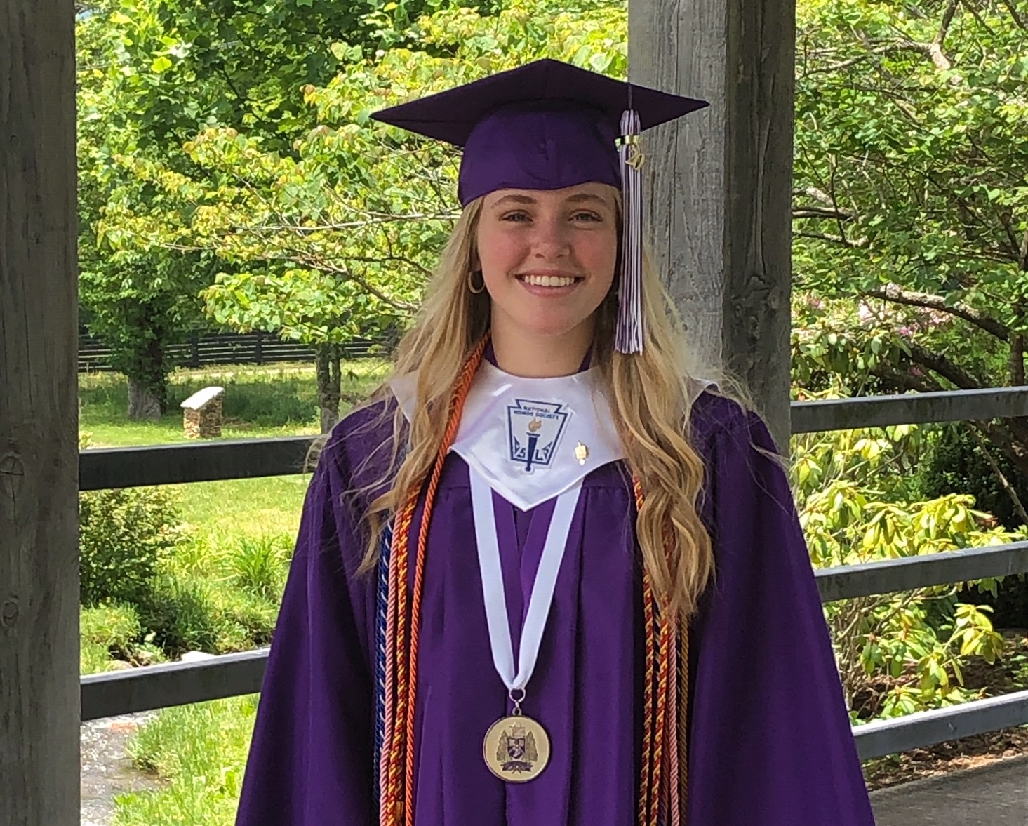 Caroline Atkins is the daughter of Jeff and Angela Atkins of Spruce Pine. She plans to attend East Tennessee State University in the fall of 2020. (Photo Courtesy of Mitchell County Chamber of Commerce)