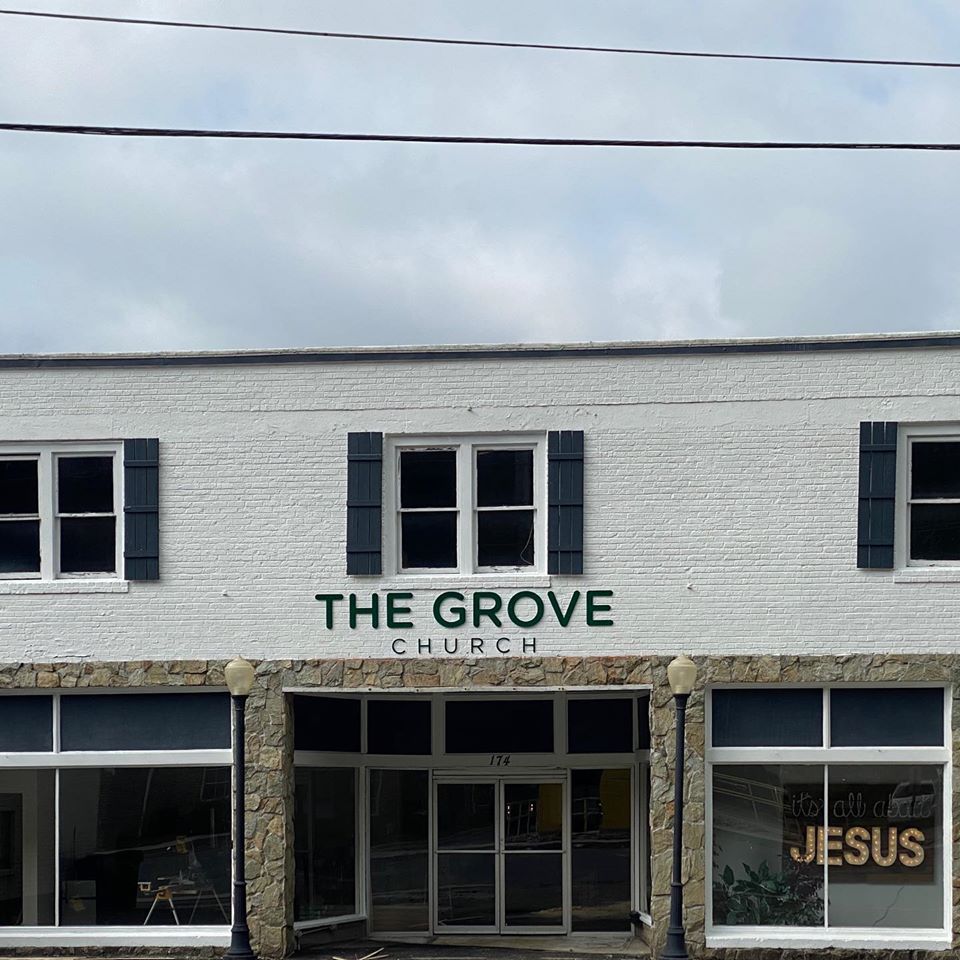The Grove Church of Spruce Pine has settled into its new home on Upper Street in downtown Spruce Pine. (Photo submitted)