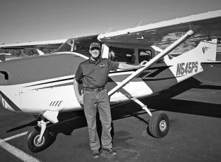 Mitchell native Galen Howell stands in front of a fixed-wing aircraft. He was recently tabbed as the 2020 National Park Service Aviator of the Year. Howell grew up in Spruce Pine, the son of Joe and Nell Howell. His father owned Joe Howe’s store in Ingalls for more than 50 years. 
