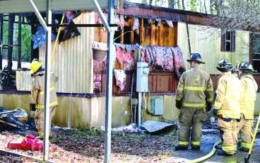 MNJ photos/Sarah Quintas - The fire was likely started by a propane heater in the bedroom.